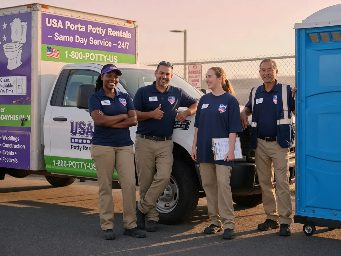 Porta Potty Rental company in Castell, TX