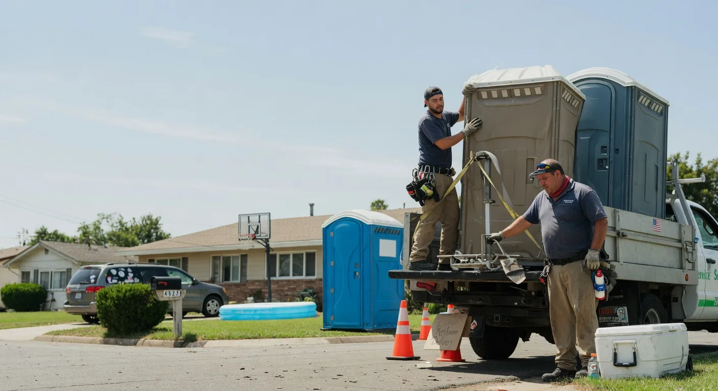 Porta Potty Rental in Castell, TX near me