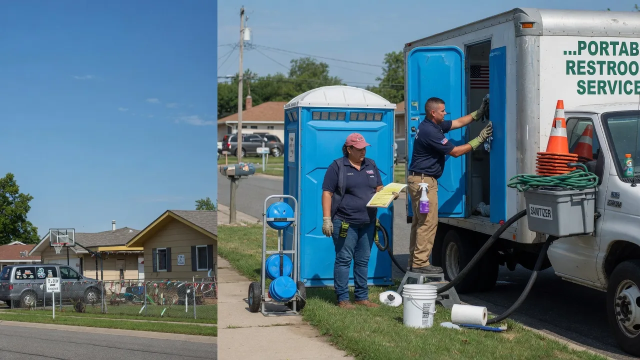 Portable Toilet Rental in Castell, TX near me